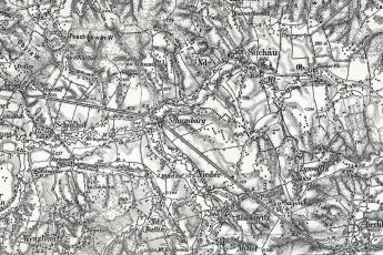 Území města Havířova v roce 1880