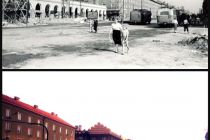 19. blok "Na podloubí" v 50. letech a v roce 2014